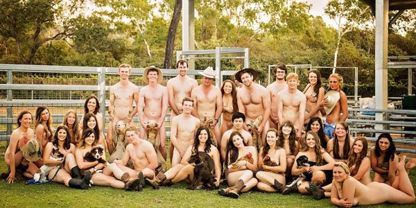 Vets Go Nude To Raise Funds