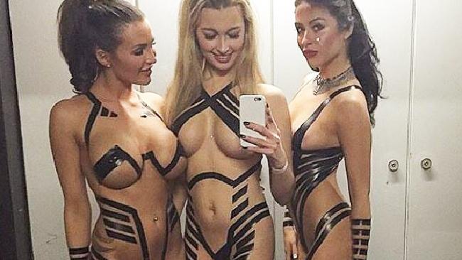 Women Are Wearing Nothing But Tape