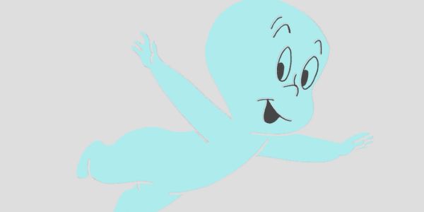 cartoon of Casper the friendly ghost